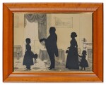 Silhouette of a Philadelphia Family
