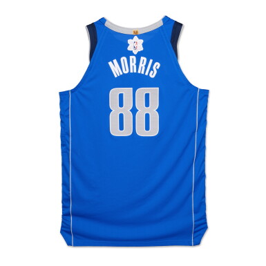 View full screen - View 1 of Lot 146. Markieff Morris ‘Christmas Day’ Dallas Mavericks 2024-2025 Game Issued Icon Edition Jersey .
