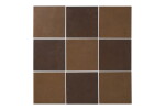 9 Copper Plain & Weathered Square