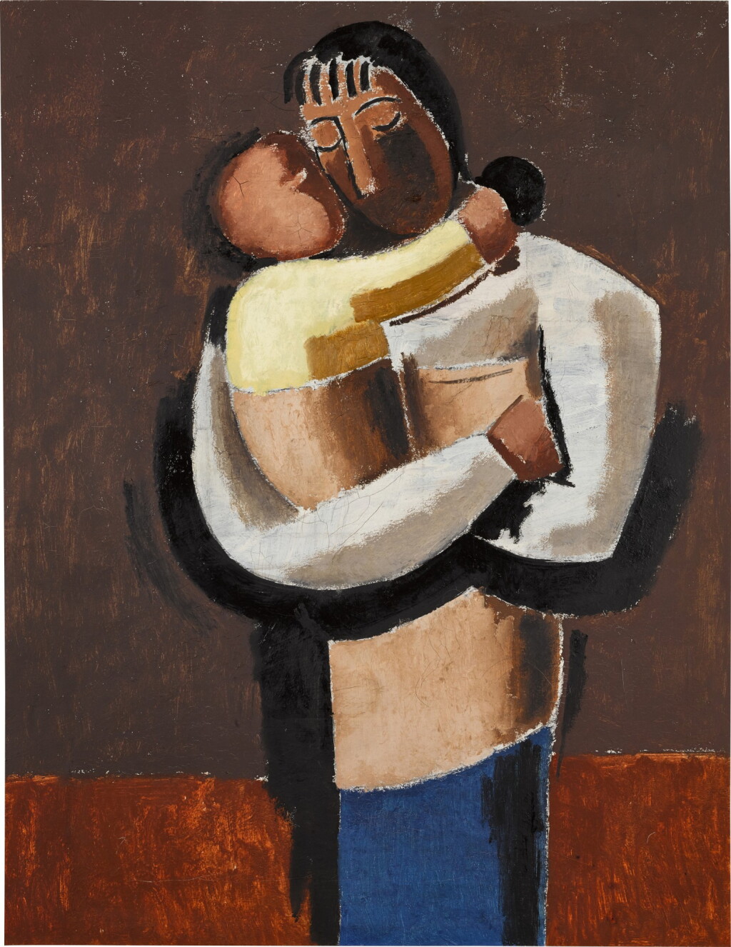 View full screen - View 1 of Lot 164. Mother and Child.