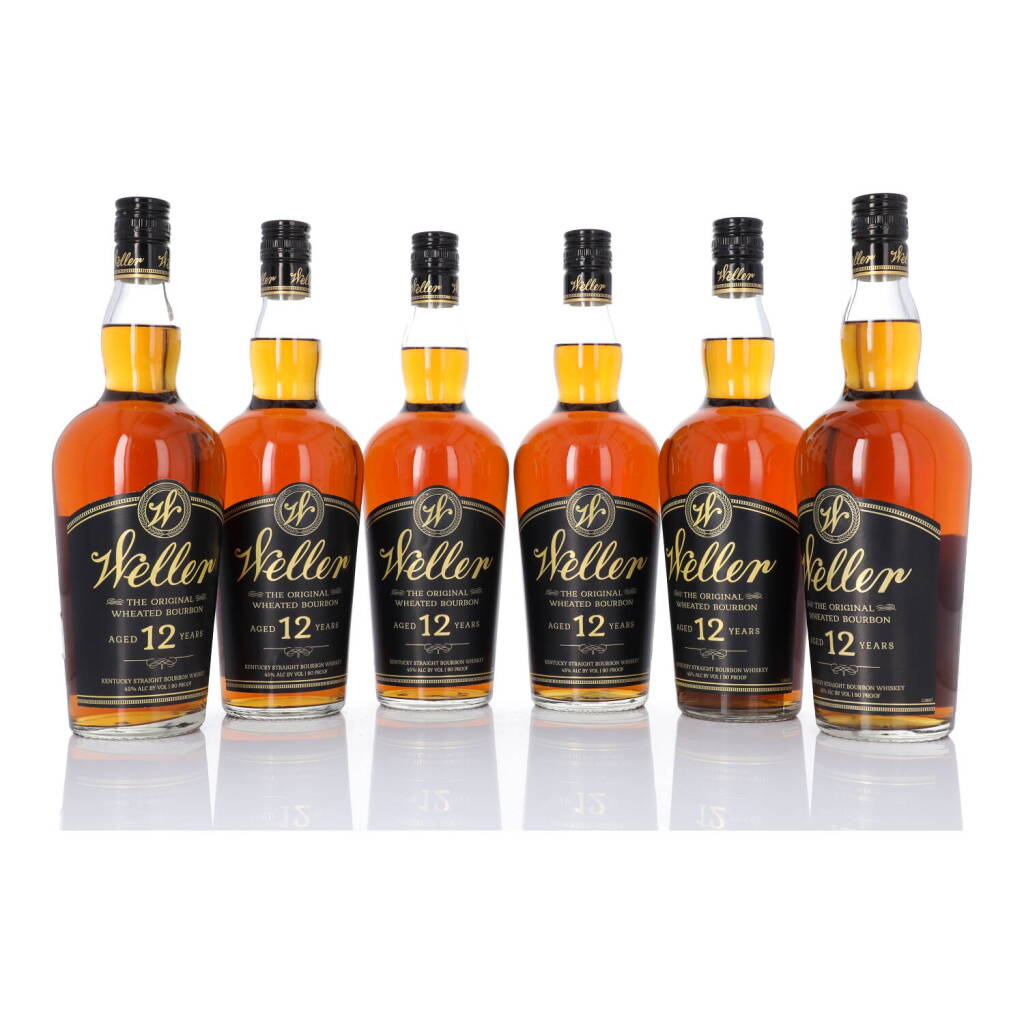 View full screen - View 1 of Lot 255. Weller 12 Year Old 45.0 abv NV (6 BT 75cl).