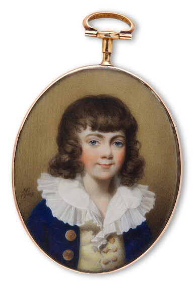 View full screen - View 1 of Lot 345. Portrait of a boy.