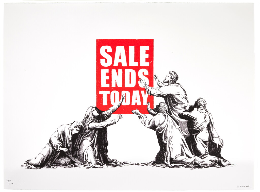 View full screen - View 1 of Lot 27. BANKSY | SALE ENDS (V. 2).