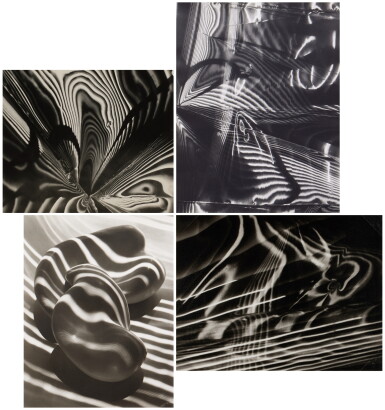 View full screen - View 1 of Lot 956. Selected Light Abstractions (4 photographs).
