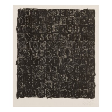 View full screen - View 1 of Lot 28. JASPER JOHNS | NUMBERS (ULAE 33).