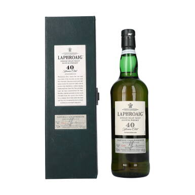 View full screen - View 1 of Lot 5329. Laphroaig 40 Year Old 42.4 abv NV (1 BT75).