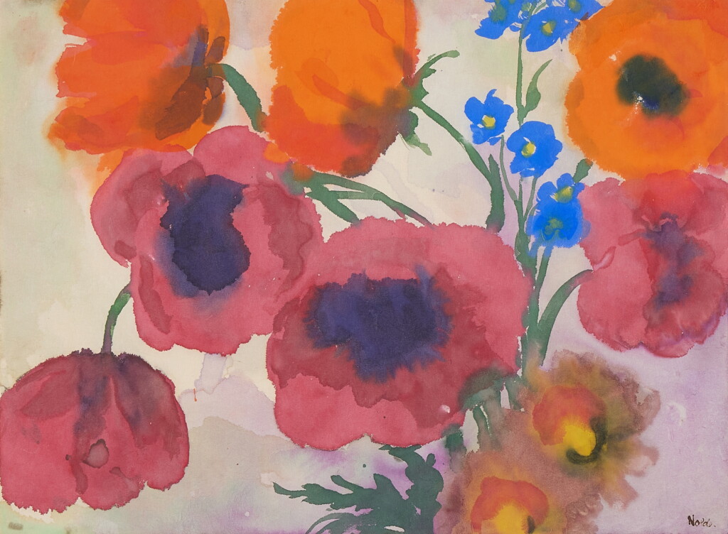 View full screen - View 1 of Lot 364. Mohnblumen (Poppies).