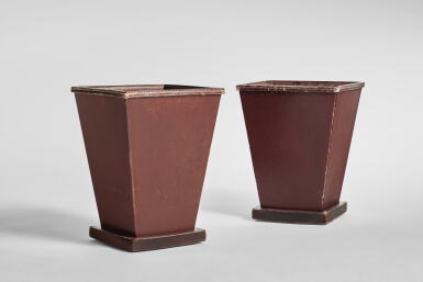 View full screen - View 1 of Lot 135. Pair of Wastepaper Baskets.