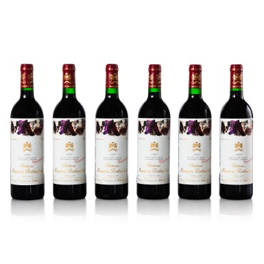 View full screen - View 1 of Lot 3392. Château Mouton Rothschild 1992 (12 BT).