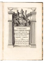 Alberghetti, Compendio della fortificatione, Venice, 1694, modern patterned paper boards
