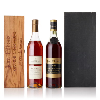 View full screen - View 1 of Lot 6812. Jean Fillioux Cognac Mixed Lot (2 BT70).