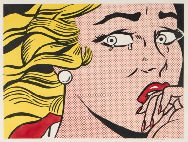 View full screen - View 1 of Lot 317. Crying Girl (Corlett II.1; RLCR 759).