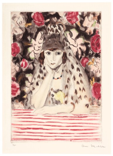 View full screen - View 1 of Lot 89. JACQUES VILLON AFTER HENRI MATISSE | MATISSE, L'ESPAGNOLE (GINESTET & POUILLON E 645).