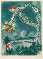 AFTER MARC CHAGALL | SIRÈNE ET POISSON (M. CS. 28)