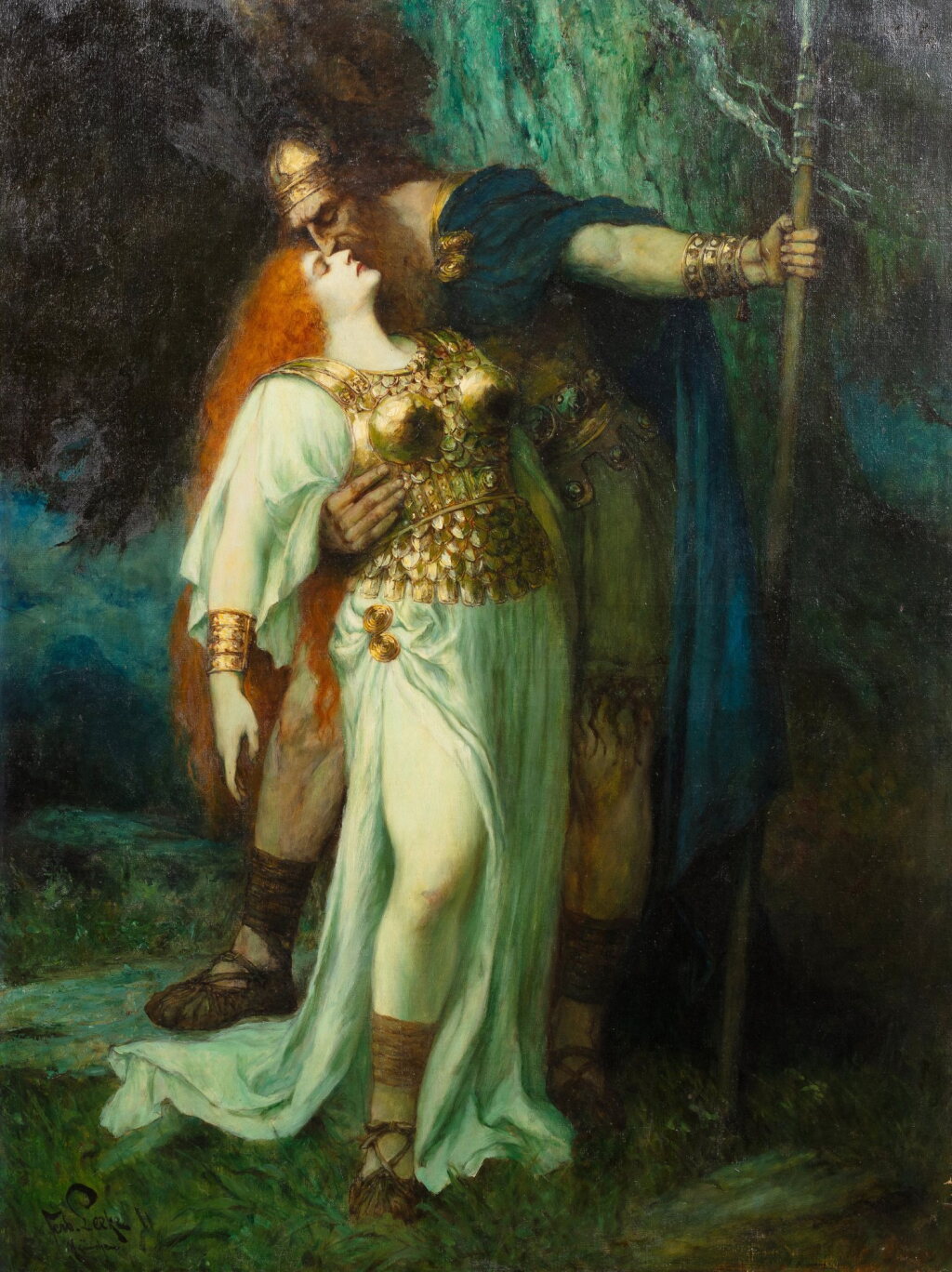 View full screen - View 1 of Lot 75. Wotan's Farewell from Brünnhilde.