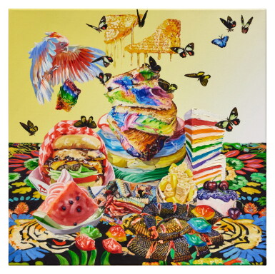 View full screen - View 1 of Lot 506. Grilled Cheese Shrine.