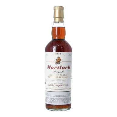 View full screen - View 1 of Lot 5233. Mortlach Gordon & MacPhail 58 Year Old 43.0 abv 1954 (1 BT70).