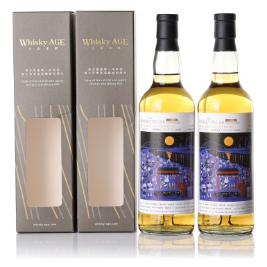 View full screen - View 1 of Lot 3356. Williamson distilled at Laphroaig Distillery The Whisky Blues 16 Year Old Cask #800136 57.5 abv 2006 (2 BT70).