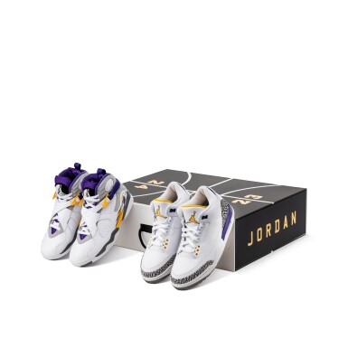 View full screen - View 1 of Lot 63. Nike Air Jordan 3 & 8 | Kobe Bryant Pack | Size 7.5.