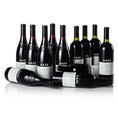 View full screen - View 1 of Lot 122. Gaja Assortment Case 2001 (12 BT).