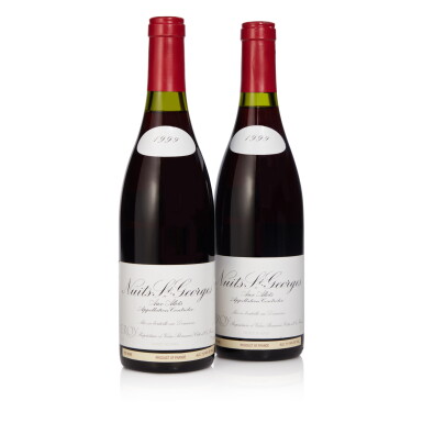View full screen - View 1 of Lot 259. Nuits St. Georges, Aux Allots 1999 Domaine Leroy (2 BT).