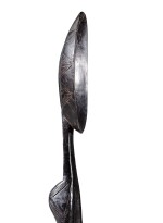 Cuiller anthropomorphe, Dan, Côte d'Ivoire | Dan anthropomorphic spoon, Côte d'Ivoire