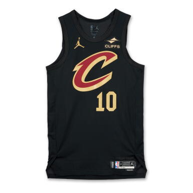 View full screen - View 1 of Lot 71. Darius Garland Cleveland Cavaliers 2024-2025 Emirates NBA Cup Game Worn Statement Edition Jersey .