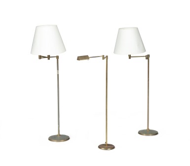 View full screen - View 1 of Lot 2175. Lot comprising three reading lamps, modern | Ensemble de trois liseuses, travail moderne.