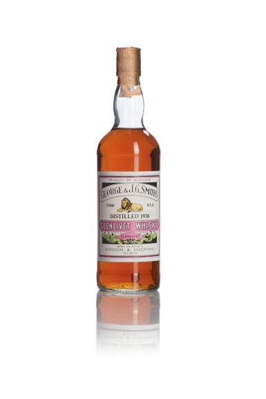 View full screen - View 1 of Lot 73. Glenlivet Gordon & MacPhail George & JG Smith 40.0 abv 1938 .