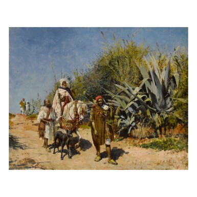 View full screen - View 1 of Lot 467. EDWIN LORD WEEKS | THE PROCESSION.