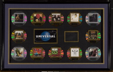 View full screen - View 1 of Lot 131. Multi-artist, multi-gold, and platinum plaque.