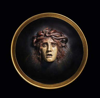 View full screen - View 1 of Lot 9. Medusenschild (Shield with the Head of Medusa).