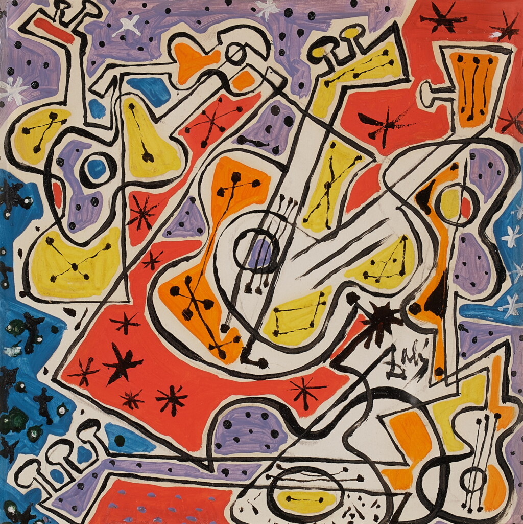 View full screen - View 1 of Lot 350. Les Guitares.