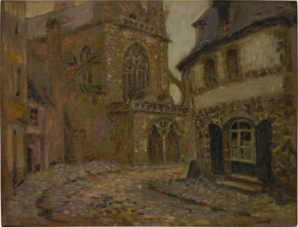 View full screen - View 1 of Lot 12. L'Église, Tréguier.