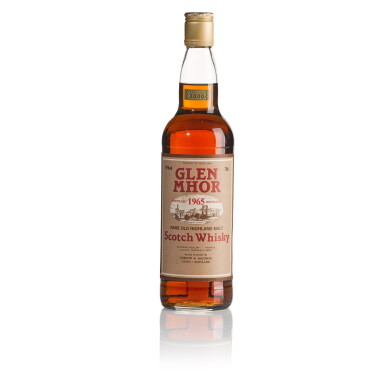 View full screen - View 1 of Lot 301. Glen Mhor Gordon & MacPhail 40.0 abv 1965 (1 BT70).