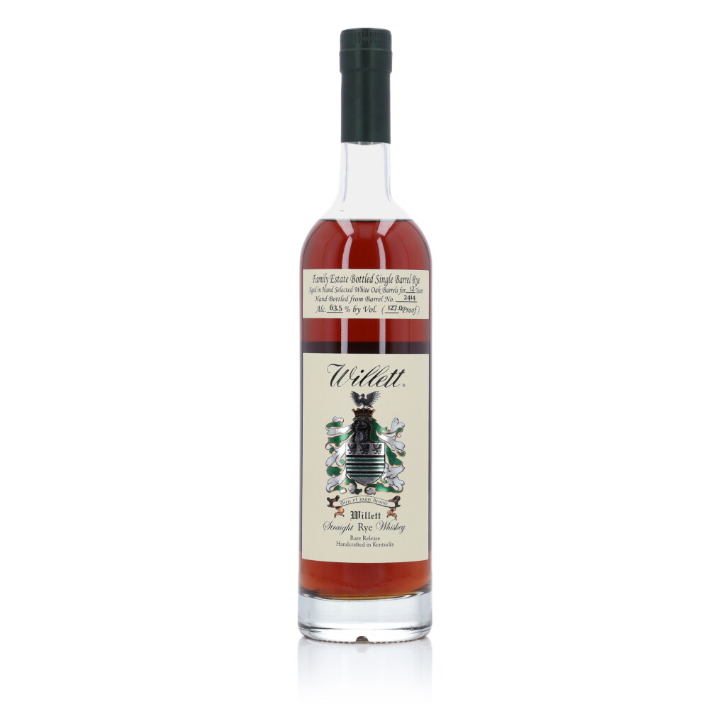 View full screen - View 1 of Lot 863. Willett Family Estate Single Barrel Rye 12 Year Old #2414 127.0 Proof NV (1 Bottle 75cl).