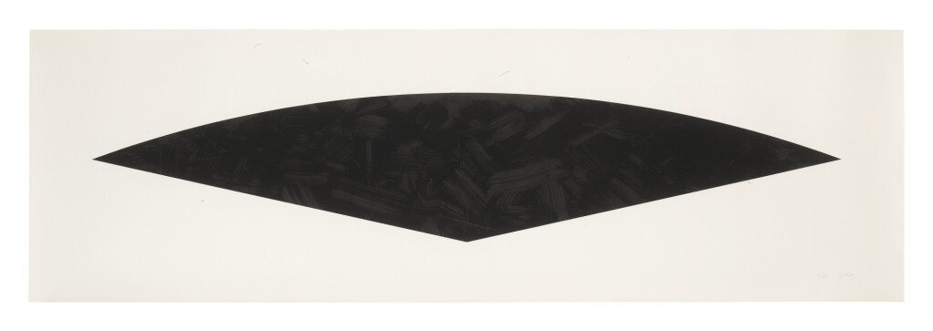 View full screen - View 1 of Lot 3. ELLSWORTH KELLY | DARK GRAY CURVE (AXSOM 225).