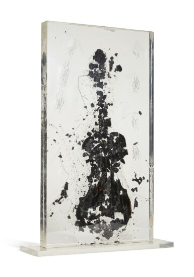 View full screen - View 1 of Lot 180. Tortured Violin.