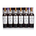 The Macallan 18 Year Old 43.0 abv 1996 (6 bt 75cl)