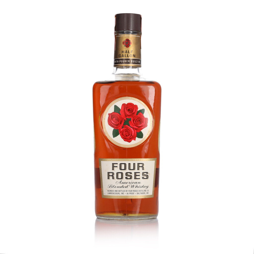 View full screen - View 1 of Lot 187. Four Roses 4 Year Old 86 Proof NV (1 Half Gallon).