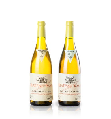View full screen - View 1 of Lot 1374. Châteauneuf du Pape Blanc 2011 Château Rayas (2 BT).