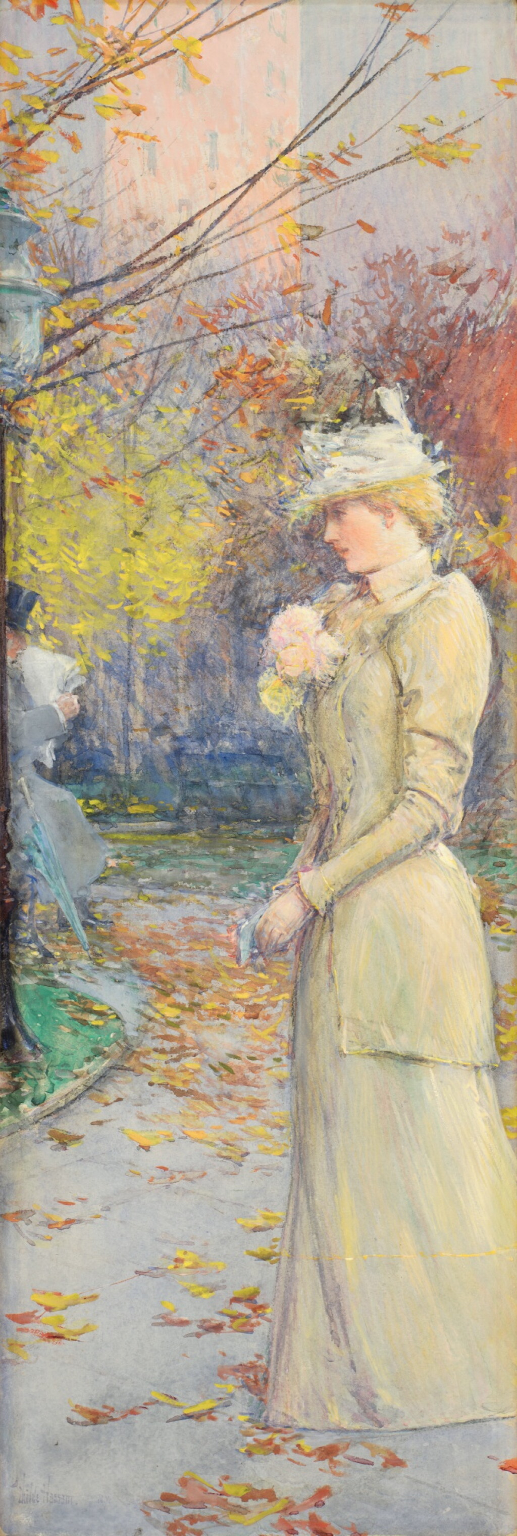 View full screen - View 1 of Lot 830. Indian Summer in Madison Square.