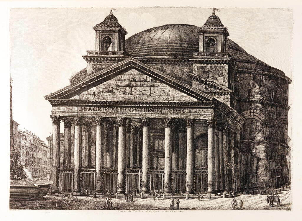 View full screen - View 1 of Lot 133. ROSSINI, LUIGI | ANTICHITÀ ROMANE. 1823.