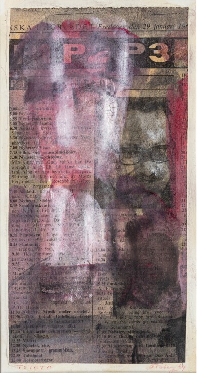 View full screen - View 1 of Lot 538. PINK, BLACK AND WHITE.