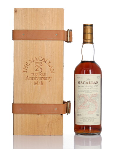 View full screen - View 1 of Lot 4. The Macallan 25 Year Old Anniversary Malt 43.0 abv 1974 (1 Bottle 75cl).