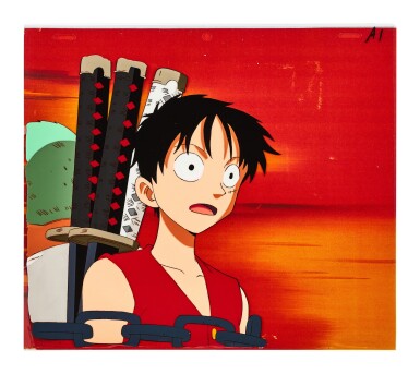 One Piece By Toei Animation 海賊王by 東映動畫 Monkey D Luffy Animation Cel 莫奇 D 路飛動畫手稿 Contemporary Showcase Manga Sotheby S