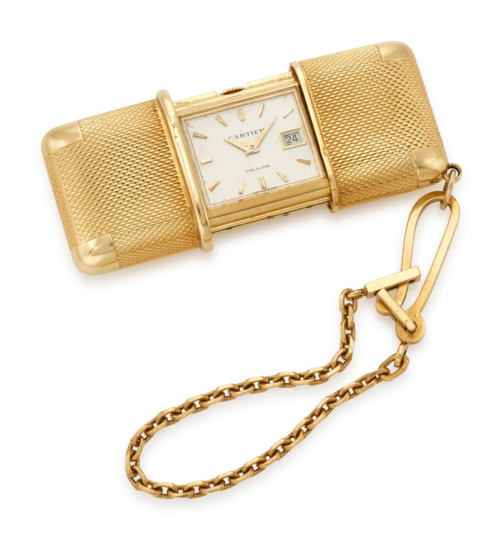 View full screen - View 1 of Lot 40. ERMETO POCKET -WATCH (OROLOGIO DA TASCA) | CARTIER.