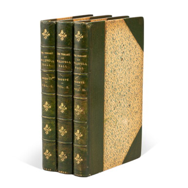 View full screen - View 1 of Lot 1009. Brontë, Anne | The Tenant of Wildfell Hall, the author's second and final novel.