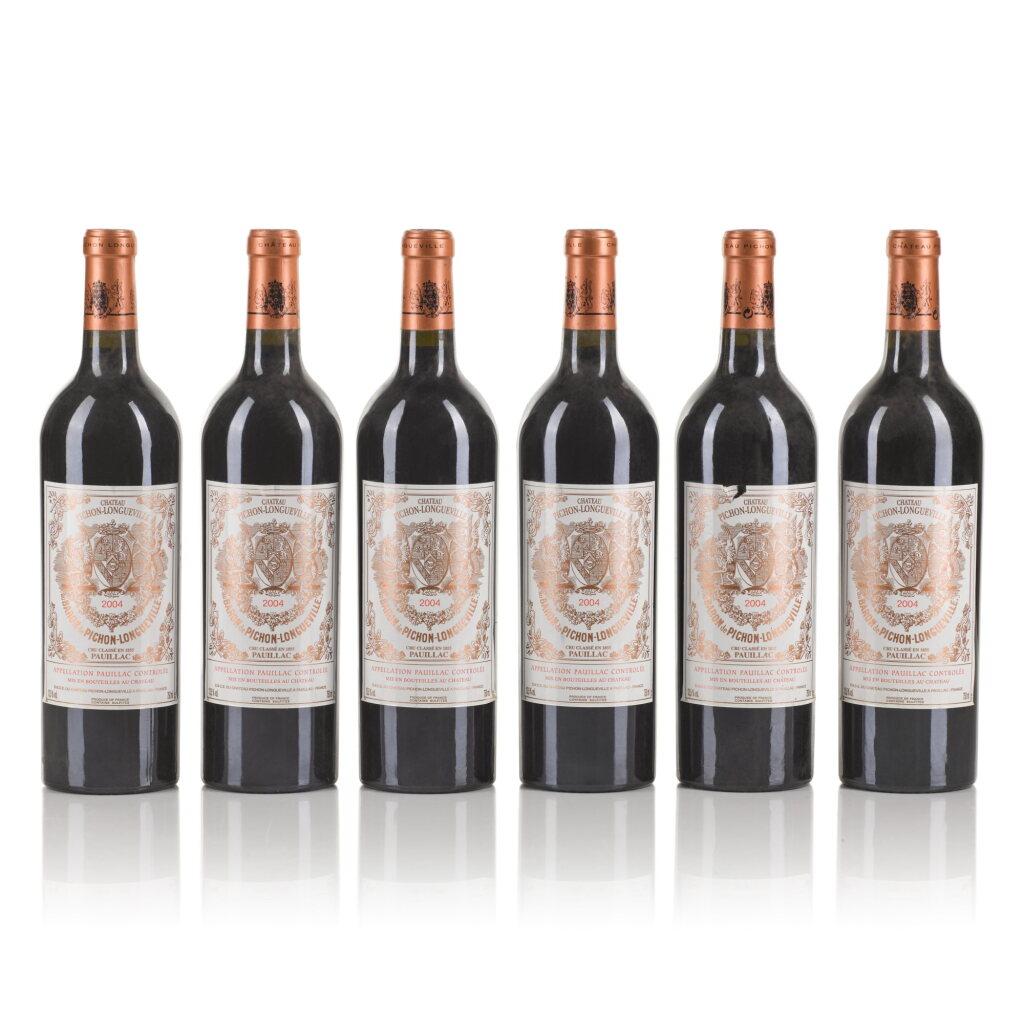 View full screen - View 1 of Lot 455. Château Pichon Longueville, Baron 2004 (6 BT).