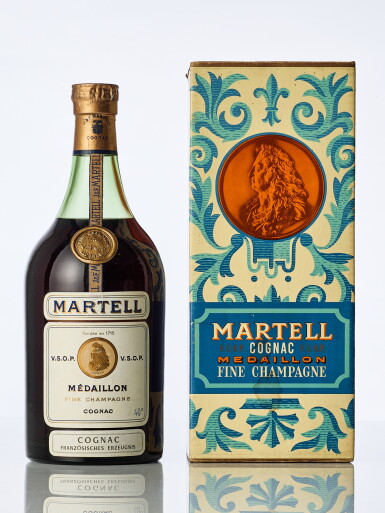 View full screen - View 1 of Lot 2057. Cognac Martell Medaillon Fine Champagne VSOP 40.0 abv NV (1 1.5L).